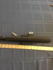 Nautilus Submarine With Regulars Missle Built Painted Used