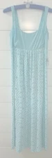 MD FRESH PRODUCE Swim Pool Blue SHIBORI MALIBU MAXI DRESS NWT Long, Comfortable 