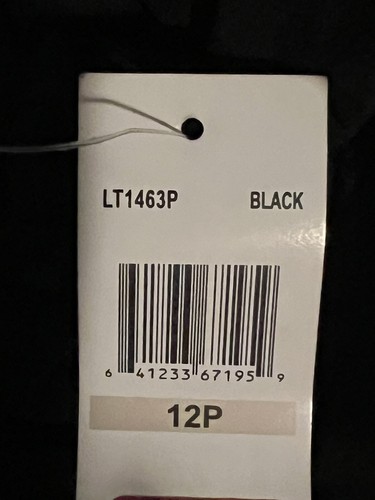 London Times Petite Vintage Women's Black Strappy Dress Braided Strap 12P NWT - 第 8/9 張圖片