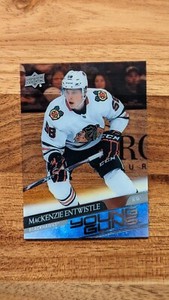 2020 21 Upper Deck Mackenzie Entwistle Clear Cut Young Guns #471