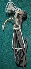 48 Volt Lamp ~ Cloth Cord ~ Bell System ~ AT&T ~ Western Electric ~ USED