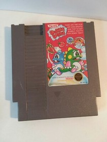 Bubble Bobble Nintendo NES Game with OEM Dust Sleeve Tested and Works!