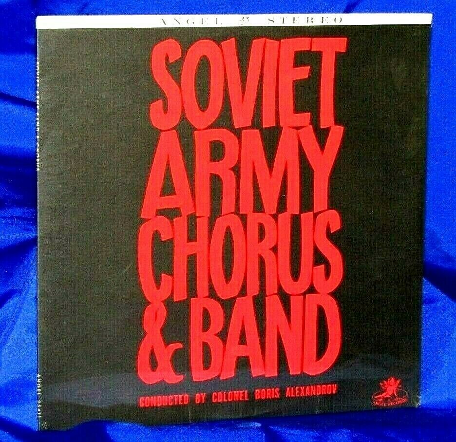 Original Sealed Chorus & Band LP Soviet Army Chorus & Band Same
