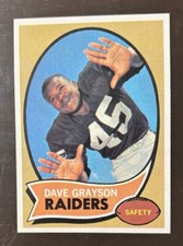 1970 TOPPS #31 DAVE GRAYSON NM-MT