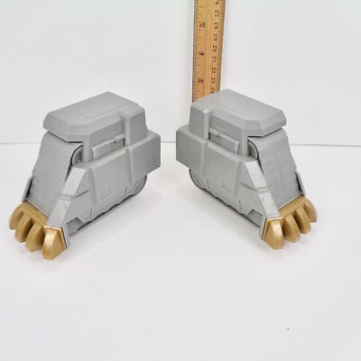 Vintage MMPR Power Rangers Tor Shuttlezord Megazord Part Foot Lot Feet Leg