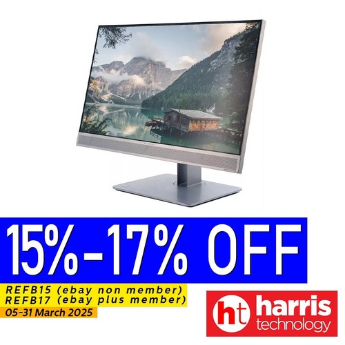 HP EliteOne 800 G3 AIO 23.8" Intel i5-7500 8GB RAM 256G SSD Wi-Fi Windows 11 Pro
