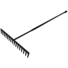 Asphalt/Tarmac Rake - Steel with Rubber Soft Grip (Genuine Neilsen CT0269)