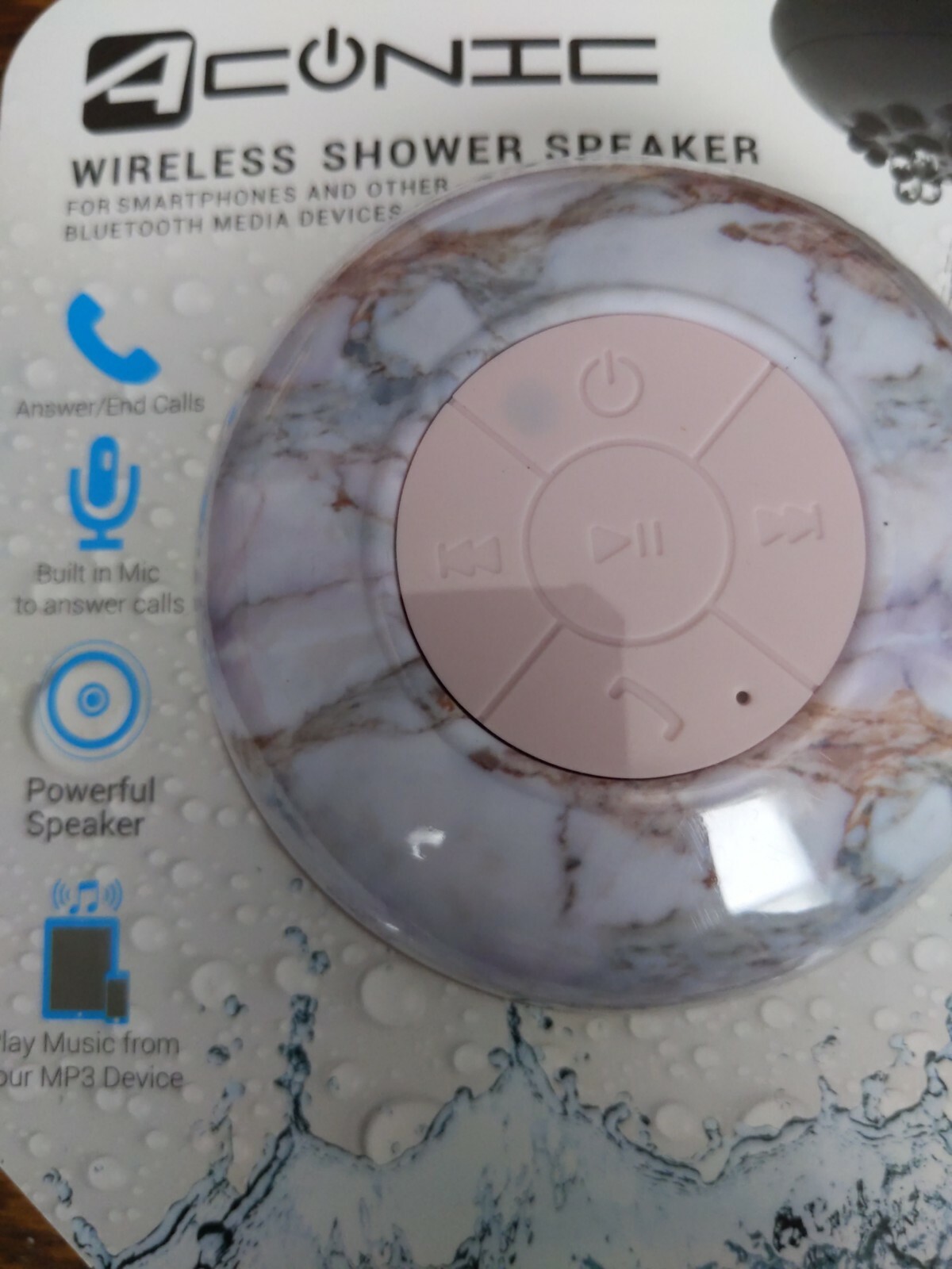 aconic aws 20 shower speaker