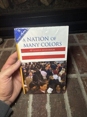 A Nation Of Many Colors Social Studies By Joshua Nissenbaum Lot Of 6 Sealed!