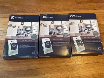 Genuine Electrolux Anti-Allergy Vacuum Bags 3- 4 Packs  (EL202G) NWT