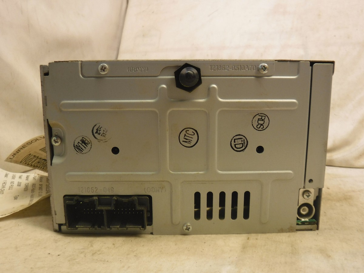 07 08 2007 2008 Pontiac Torrent Radio Cd Player 25956996