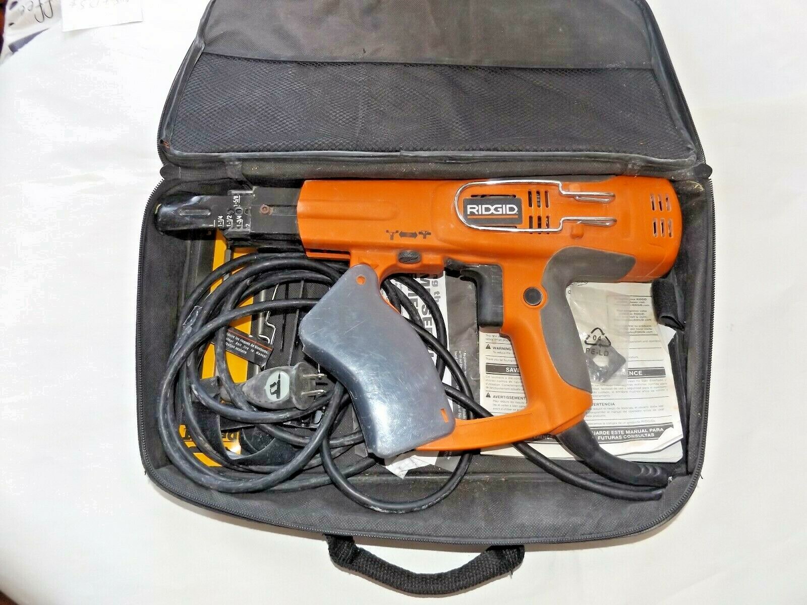 RIDGID TOOL R6790 COLLATED SCREWDRIVER PA129 eBay