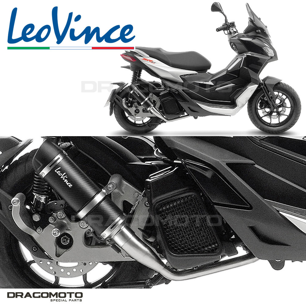 Ligne complete Leovince GP Corsa Evo R pour Aprilia SR GT 200 ABS 2022 a 2024