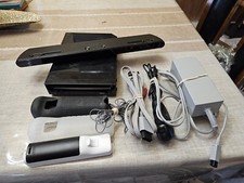 Nintendo Wii Console Black With Accessories Untested Condition M5