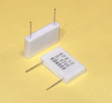 [2 pc] Power Resistors 1.0 Ohm 10W Metal Plate Non-Inductive 