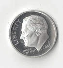 2004 S Silver Proof Roosevelt Dime - 90% Silver