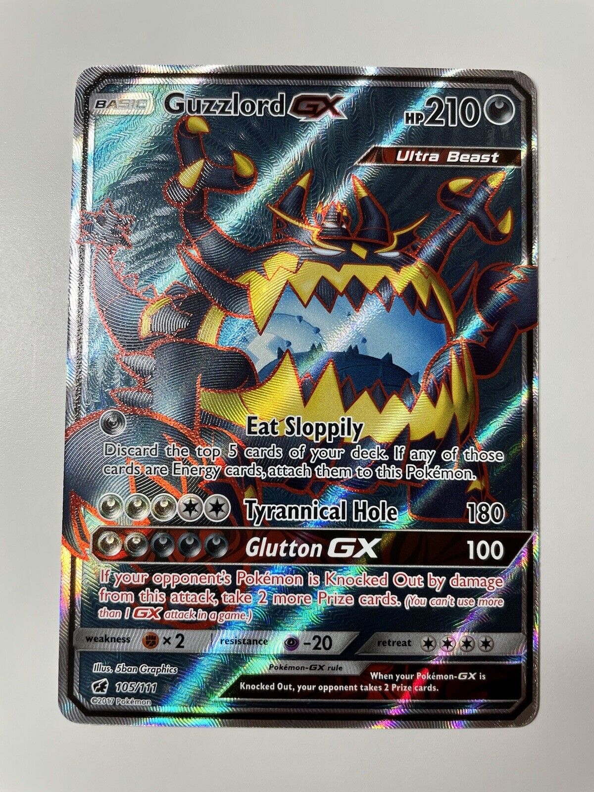 TCG Ultra Dimensional Beast - #53 Guzzlord GX