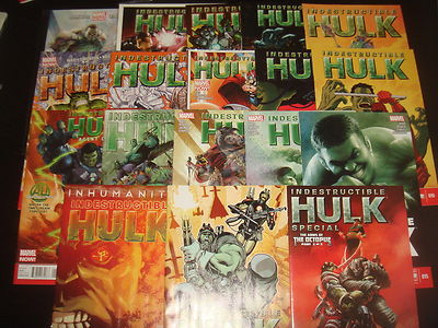 INDESTRUCTIBLE HULK #1,2,3,4,5,6,7,8 - 16 Annual, Special WAID Marvel NOW Comics