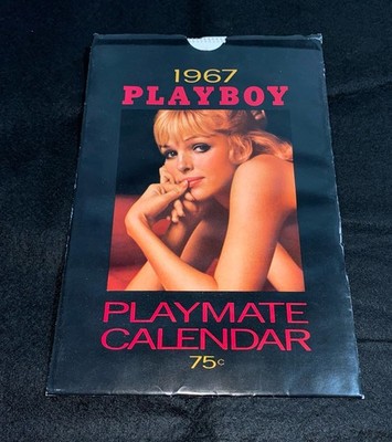 Vintage 1967 Playboy Playmate Calendar with Sleeve Complete 12 Months Original
