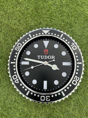 INDIAN MOTORCYCLE Tudor inspired SUB Wall Clock 12”