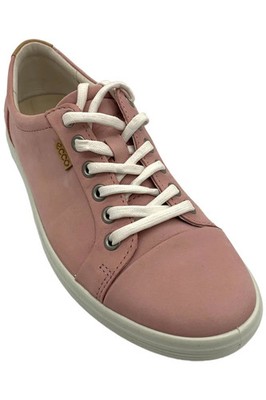 Ecco Women's Soft 7 Lace-Up Sneaker Old Rose