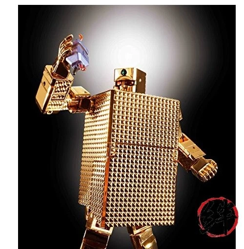 Gx-32R Oro Lightan 24 quilates Chapado en Oro Lightan Bandai Alma de Chogokin Foto 4 de 4