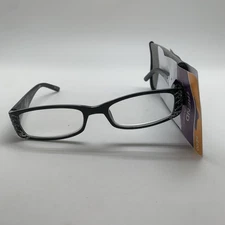 Foster Grant TREND  +2.00 PATTI BLK  Reading Glasses READERS BLING