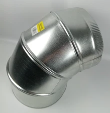 Master Flow 10 in. 90 Degrees Round Adjustable Elbow