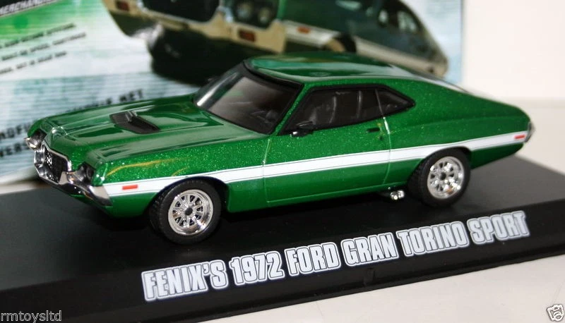GREENLIGHT 1/43 - 86218 FAST & FURIOUS FENIX'S 1972 FORD GRAN TORINO SPORT - Image 2 of 4