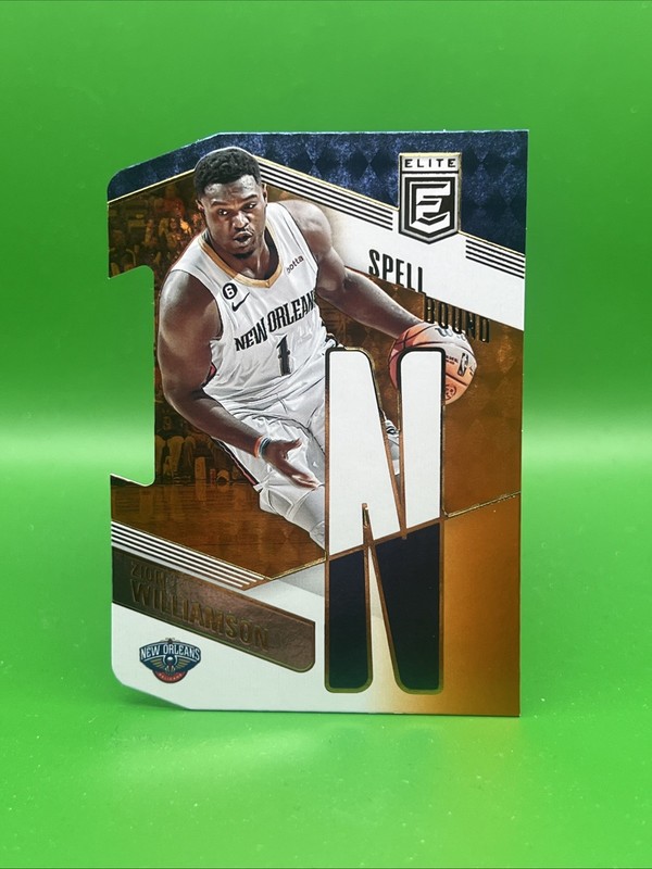 2022-23 Donruss Elite - Spellbound Zion Williamson #26 Orange Die-Cut