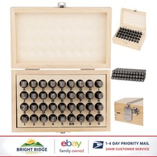 Metal Stamping Kit with 36-Piece Alphabet and Number Punches for Personalizing