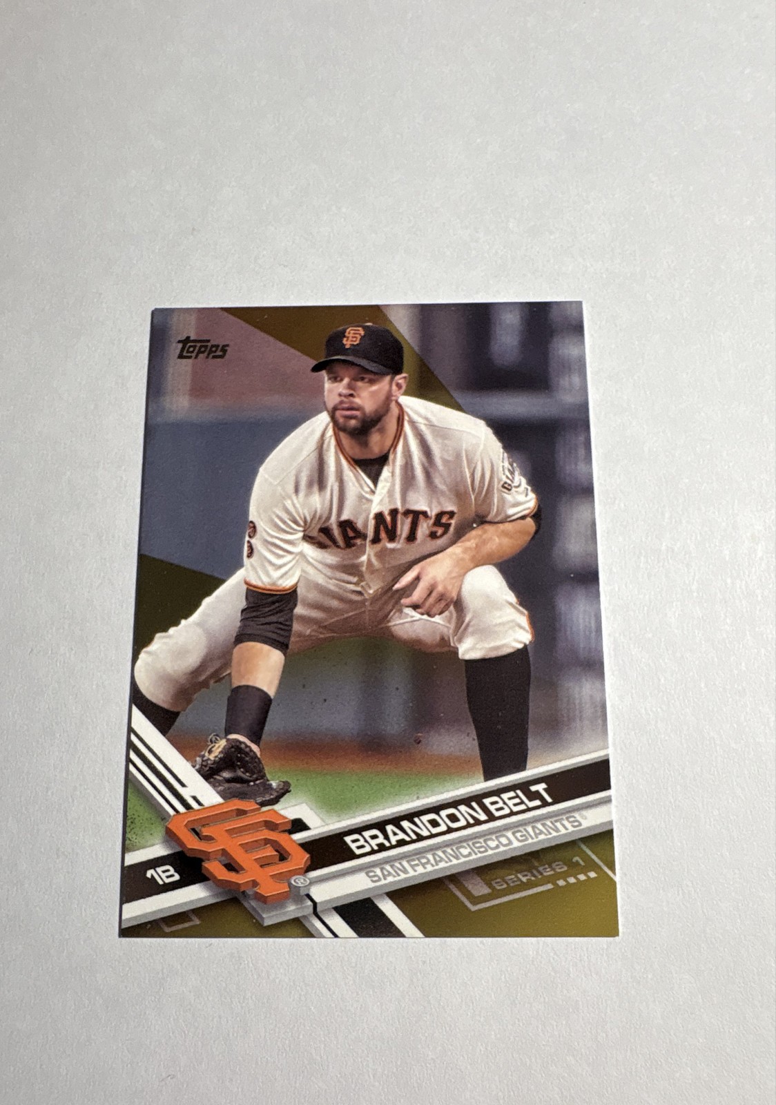 2017 Topps - Brandon Belt #347 Gold /2017