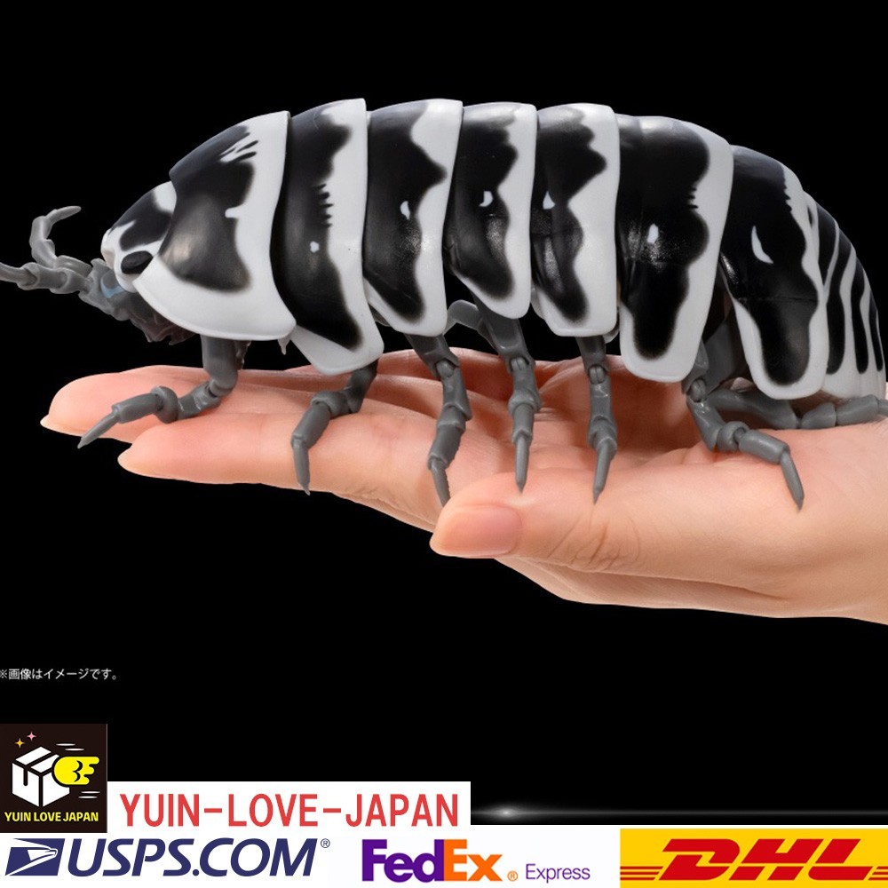 Bandai Japan Gashapon Hermit Crab Figure Transformable 2025 Upgrade Zebra RARE!
