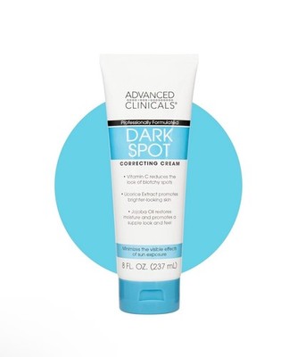 NEW~ Advanced Clinicals Dark Sport Correcting Cream 8 fl oz Minimizes effect sun