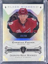 Fischer, Christian - 2017-18 Black Diamond - Diamond Relic Rookies - 34/99