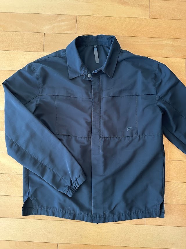 Fabletics Outpost Jacket Men Black Medium Long Sl… - image 1