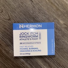 Hermon Jock Itch Ringworm Athlete  s Foot 2 Miconazole Cream With Mild Herbage