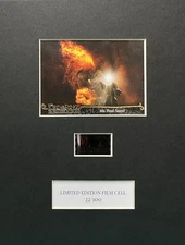 L.O.T.R.    The Fellowship of the Ring   35mm Film Cell  Mounted Display