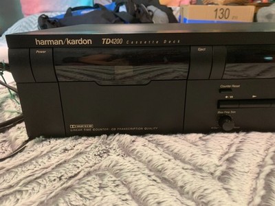 Vintage Harman/Kardon TD4200 Cassette Deck WORKING