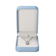 Leather Necklace Box Necklace Gift Box For Jewelry Gift Pendant Box Necklace ...