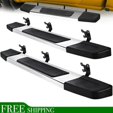 Running Board Fit 99-16 Ford F250 F350 Regular Cab 6" Flat Pedal Nerf Bar