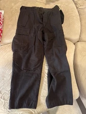 James Bond Spectre Military Ski Pants Black Size 32 Wool (Inspired Tom Ford)