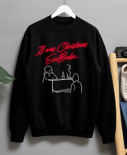 It Was Christmas Eve Babe New York Fairytale Christmas Crew Neck Sweater Jumper