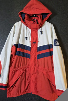Helly Hansen Mens Sailing Waterproof Jacket Size Small Men's 46-48 Ladies 40-42