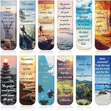 12 pcs bible magnetic bookmarks religious verse magnetic bookmarks pag