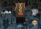 Shai Gilgeous-Alexander Signed Nike Thunder NBA Finals Basketball Jersey JSA COA