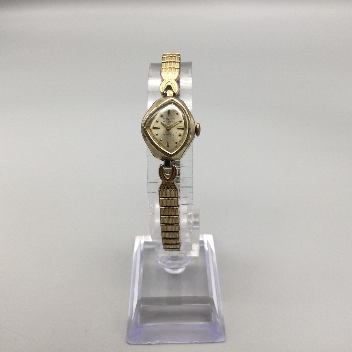 Vintage Ladies Gruen Precision 17j Watch 10K GF  Kreisler Expansion Band Cal 278 il_fullxfull.6032730197_pxy6.jpg main image 2