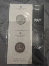 2024 James Bond Six Decades 007 £5 Royal Mint Sealed Pack
