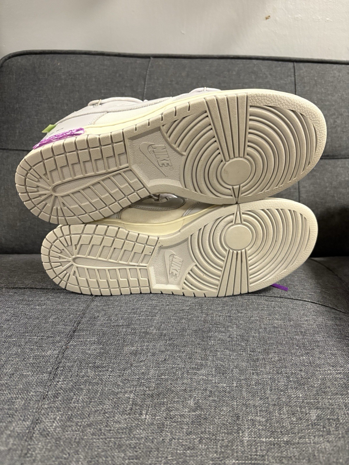 OFF WHITE X NIKE Taglia 9 5 Nike Off White x Dunk Low Lotto 03 di 50