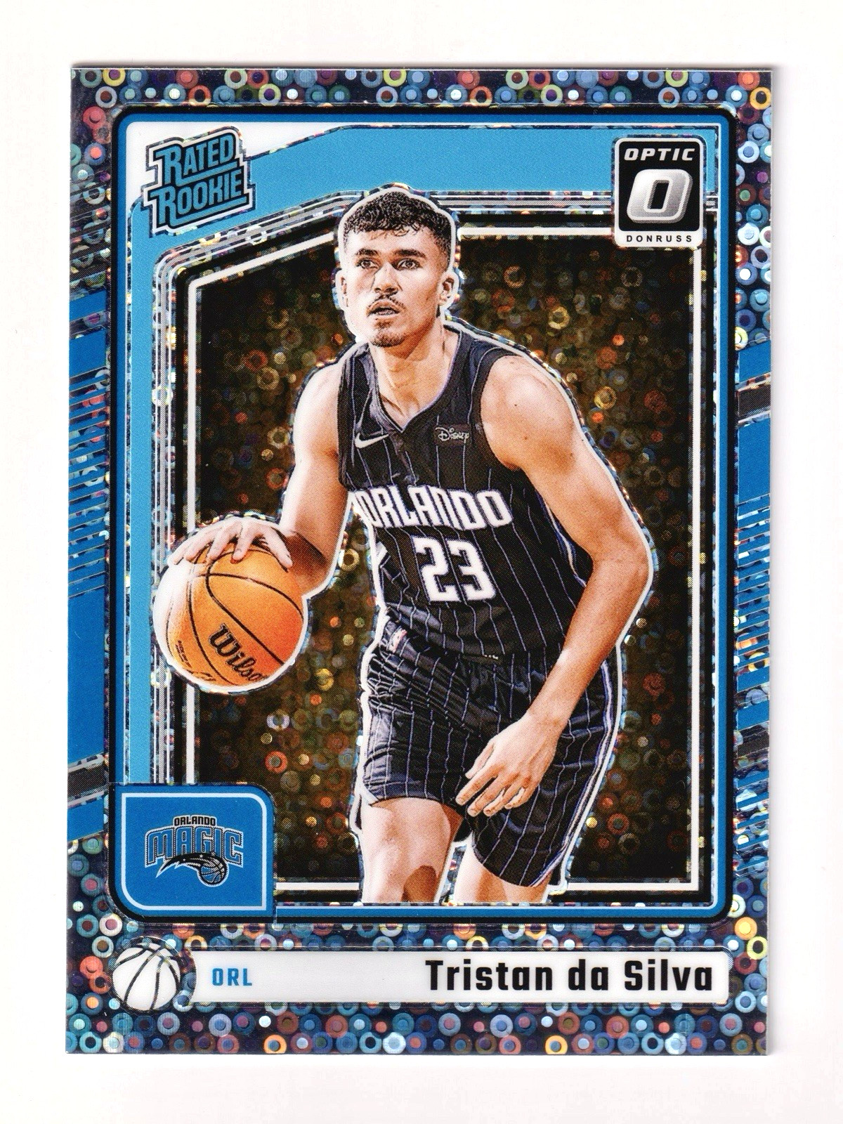 2024-25 Panini Donruss Optic Tristan Da Silva Fast Break Rated Rookie Holo #260